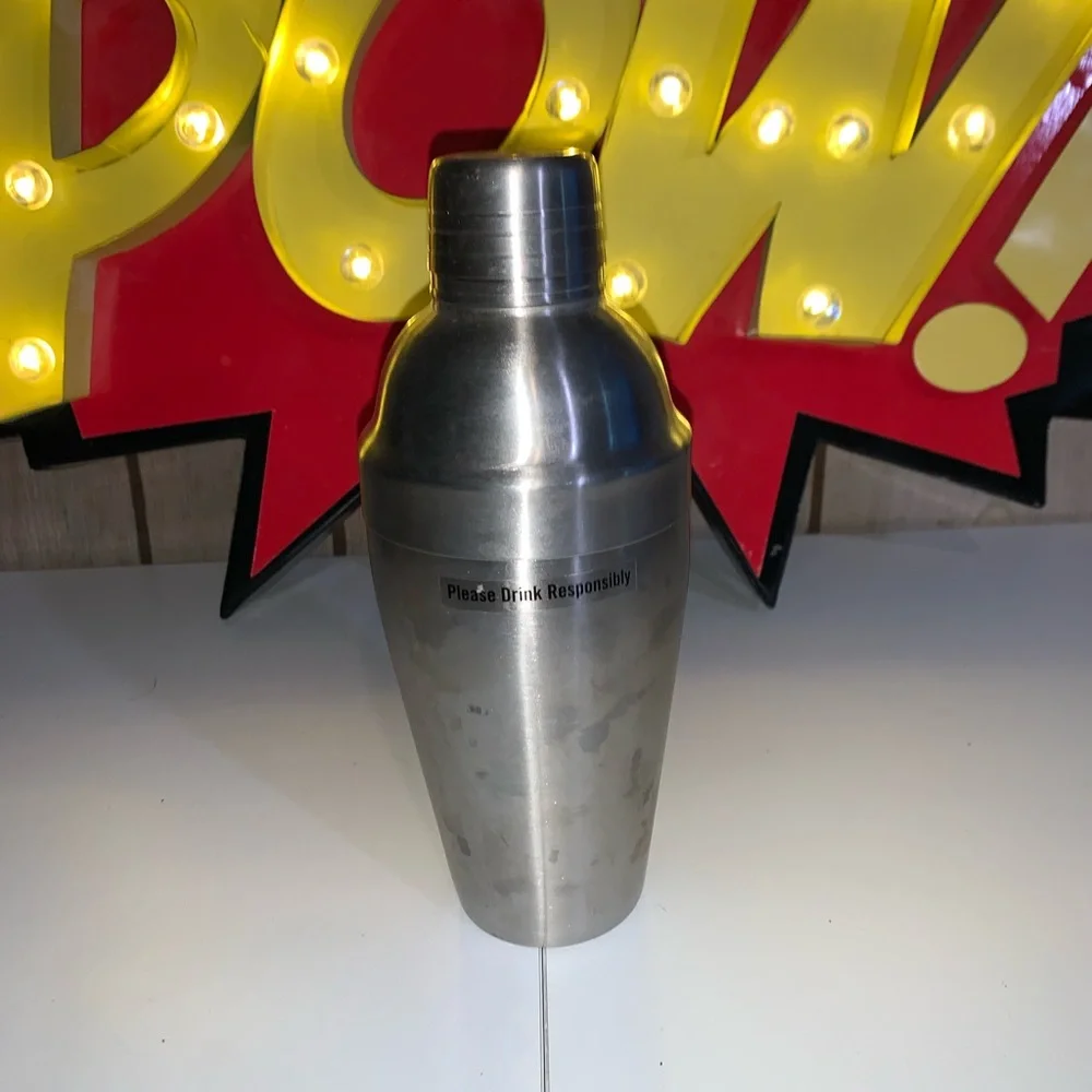 Gentleman Jack Stainless Steel Cocktail Shaker
